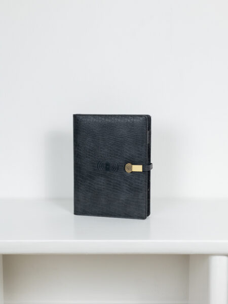 Smart блокнот Cobra сірого кольору павербанк 10000 mAh