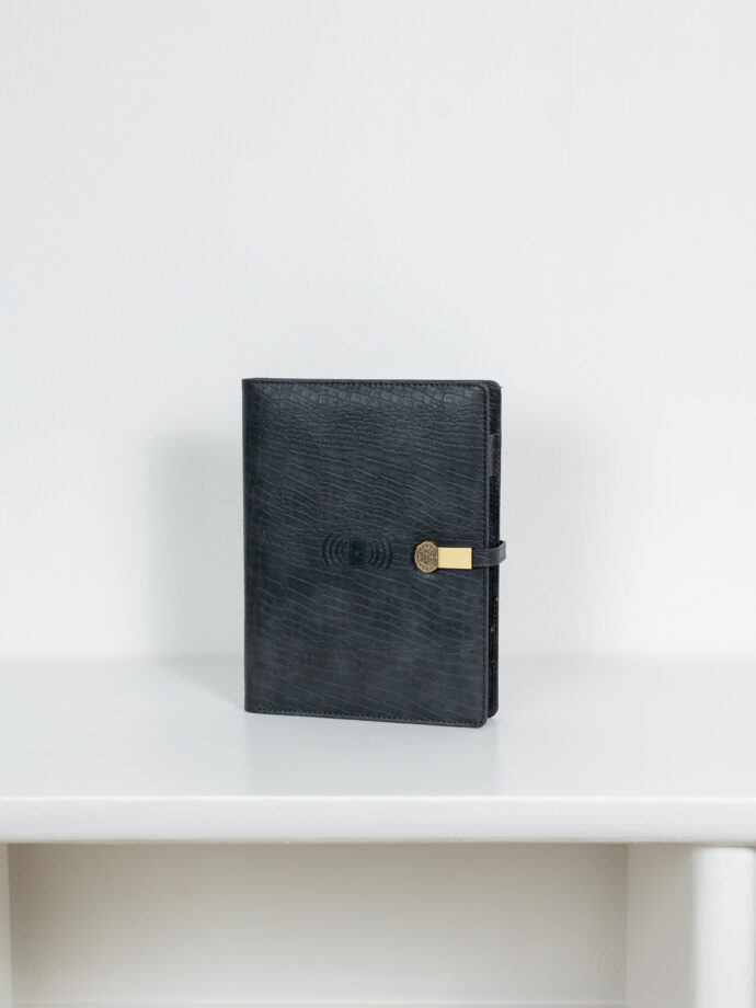 Smart блокнот Cobra сірого кольору павербанк 10000 mAh