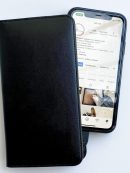 Smart портмоне з зарядкою з еко шкіри павербанк 6800 mah