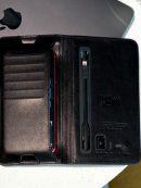 Smart портмоне з зарядкою з еко шкіри павербанк 6800 mah