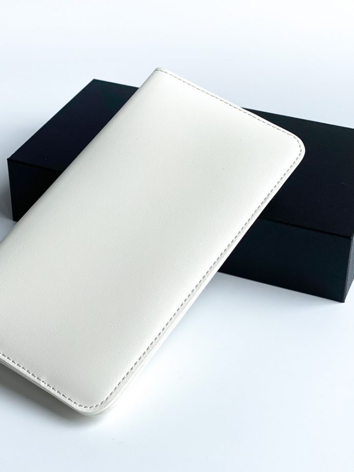 Smart портмоне з зарядкою з еко шкіри павербанк 6800 mah