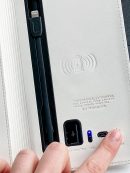 Smart портмоне з зарядкою з еко шкіри павербанк 6800 mah