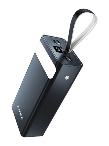 Зовнішній акумулятор портативний потужний павербанк Syrox 50000 mAh