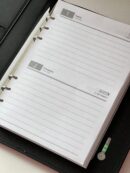 Датовані змінні листи до смарт блокноту А5 лінія 2026 рік