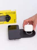 Зарядна станція 2-в-1 Budi Wireless Charging Station