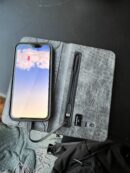 Smart портмоне кобра з зарядкою з еко шкіри павербанк 6800 mah