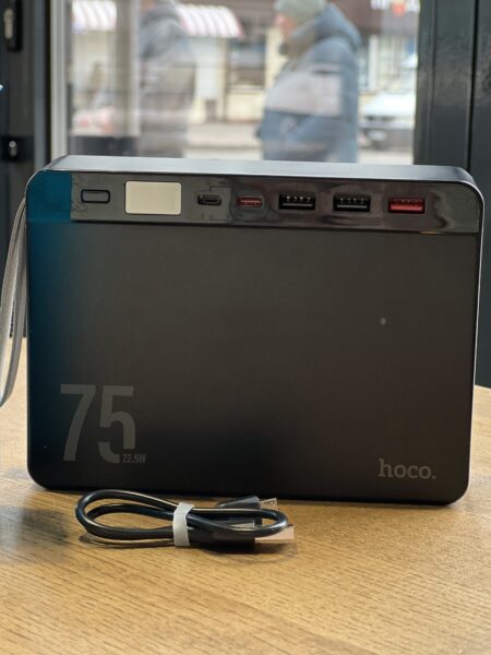 Портативний зарядний пристрій Power Bank Hoco J94 Overlord 22.5W 75000 mAh