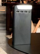 Павербанк з ліхтарем HOCO Jove table lamp J62 30000mAh | 3USB, 2A