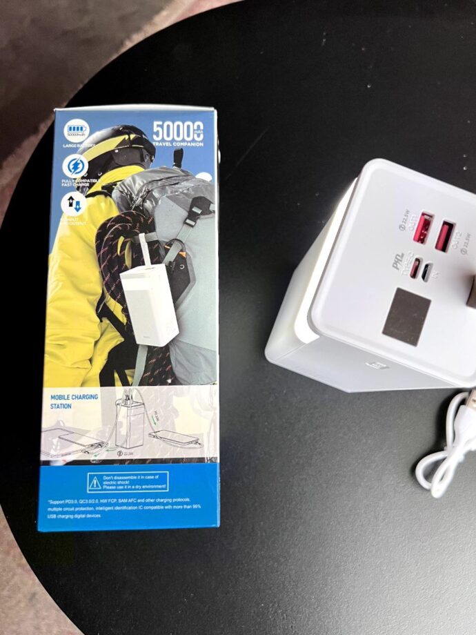 Зовнішній акумулятор (павербанк) Hoco Power bank J86A 50000mAh QC3.0 PD22,5W