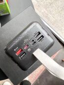 Павербанк 60000mAh зі швидкою зарядкою HOCO J86B + ліхтарик|4USB, 22.5W, QC/PD