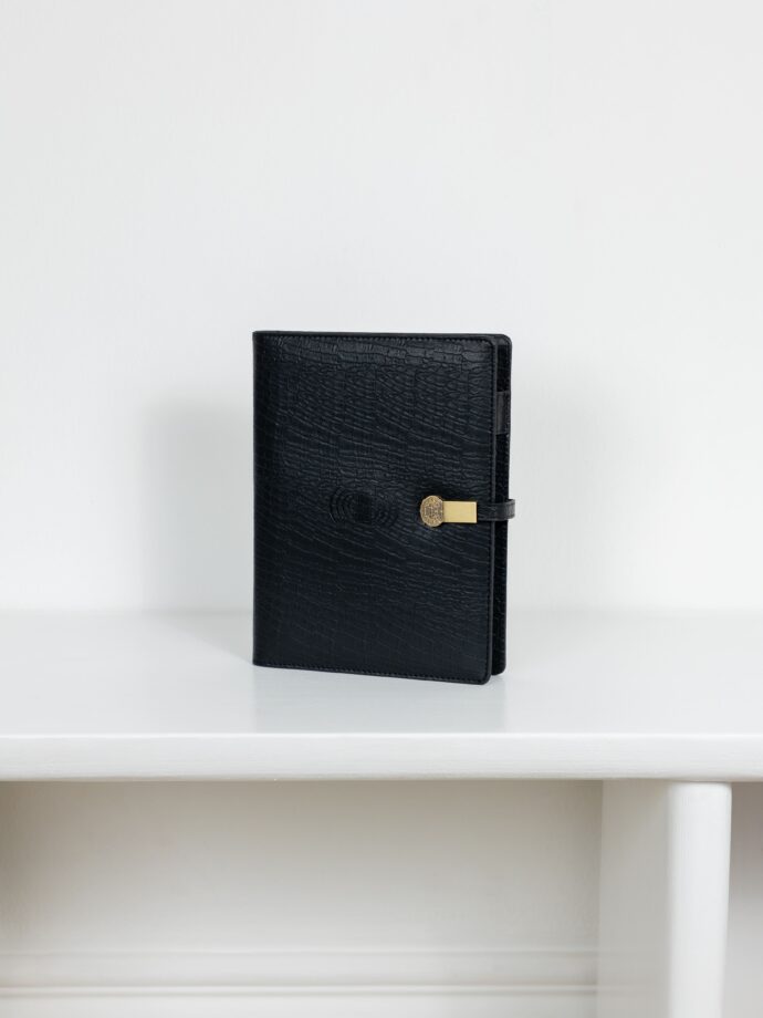 Smart блокнот Cobra чорного кольору павербанк 10000 mAh