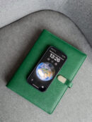 Smart блокнот London в зеленому кольорі павербанк 8 000 mAh