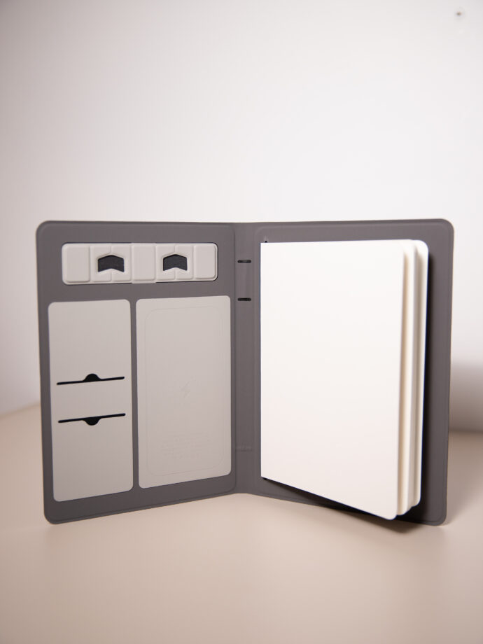 Smart блокнот Ultaslim синього кольору швидка бездротова зарядка 10000 mAh