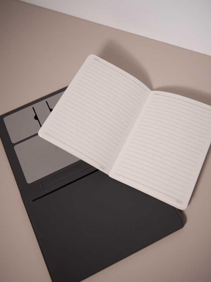 Smart блокнот Ultaslim синього кольору швидка бездротова зарядка 10000 mAh