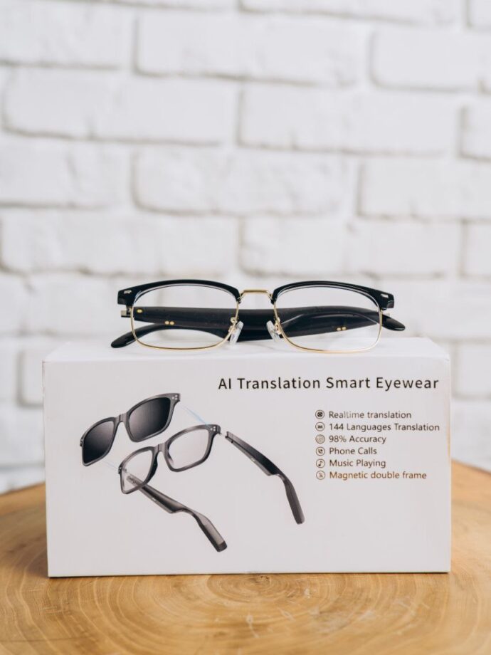 Смарт-окуляри зі Штучним інтелектом  Gold Edition