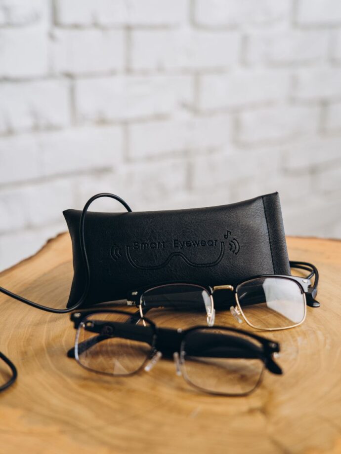 Смарт-окуляри зі Штучним інтелектом  Gold Edition
