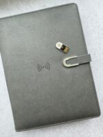 Smart блокнот London в сірому кольорі павербанк 8 000 mAh - Зображення 2