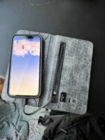 Smart портмоне кобра з зарядкою з еко шкіри павербанк 6800 mah