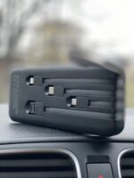 Зовнішній портативний акумулятор павербанк ліхтарик10000 mAh