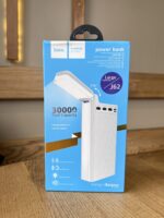 Павербанк з ліхтарем HOCO Jove table lamp J62 30000mAh | 3USB, 2A - Зображення 4
