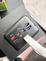 Павербанк 60000mAh зі швидкою зарядкою HOCO J86B + ліхтарик|4USB, 22.5W, QC/PD - Зображення 2