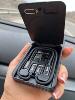 УМБ Budi Power Bank Multi Functional Box 10000mAh 20W 3.0 black з безпровідною зарядкою - Зображення 3