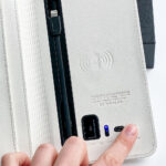 Smart портмоне з зарядкою з еко шкіри павербанк 6800 mah - Зображення 9