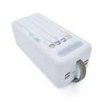 Зовнішній портативний акумулятор з вбудованими кабелями PowerWay TX60 60000 mAh