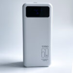 Зовнішній портативний акумулятор з вбудованими кабелями PowerWay TX60 60000 mAh - Зображення 6