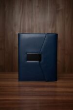 Smart блокнот Бізнес Лайт синього кольору з зарядкою павербанк 10000 mAh
