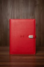 Smart блокнот London червоного кольору павербанк 8 000 mAh