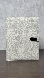 Smart блокнот Леопард сірого кольору павербанк 10000 mAh