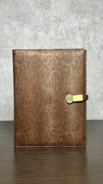 Smart блокнот Леопард коричневого кольору павербанк 10000 mAh