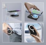 MagSafe Power Bank Yiisonger 10,000 mAh в сірому кольорі - Зображення 5