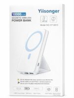 MagSafe Power Bank Yiisonger 10,000 mAh в сірому кольорі - Зображення 2