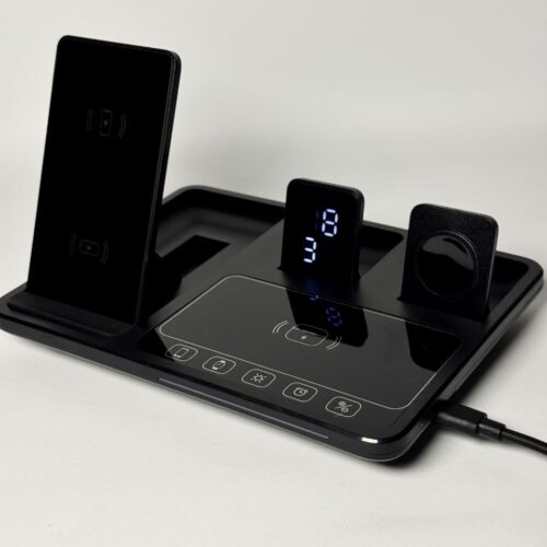 Бездротова зарядна станція 4 в 1