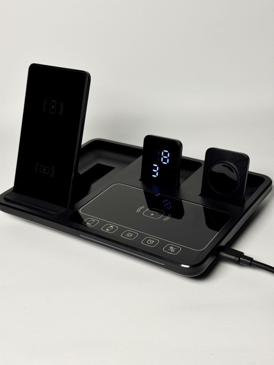 5233555703769798228 Бездротова зарядна станція 4 в 1 - Зображення 1