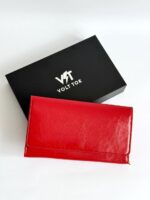 Смарт-портмоне Volt Tok із вбудованим Power Bank (5000 mAh) червоного кольору