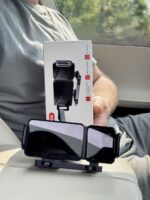 Преміальний автотримач 2-в-1. Автоматична фіксація та бездротова зарядка - Зображення 3