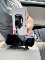 Преміальний автотримач 2-в-1. Автоматична фіксація та бездротова зарядка - Зображення 5